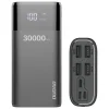 Dudao 30000 mAh 4xUSB 4A powerbank kijelzővel fekete, power bank K8Max thumbnail