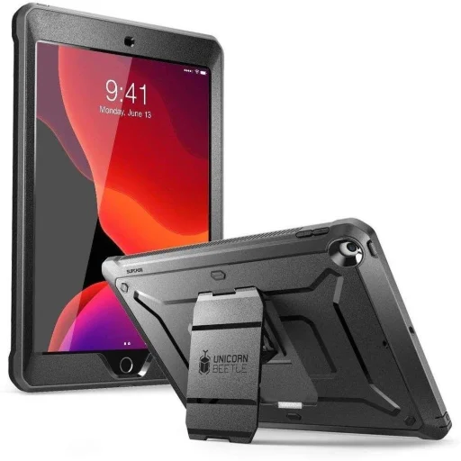 Supcase Unicorn Beetle Pro tok iPad 10.2  2019/2020/2021 fekete - 1