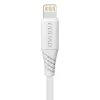 Dudao USB/Lightning adat és gyorstöltőkábel 5A 1m fehér - 2