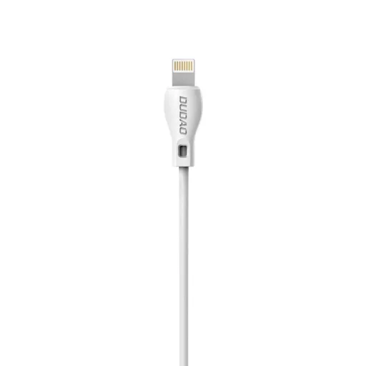 Dudao USB/ Lightning adat és töltőkábel 2.1A 2m fehér - 6