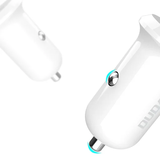 Dudao unirezális autós szivargyújtós töltő QC3.0 4A 15W fehér - 3