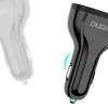 Dudao univerzális autós töltő 3xUSB gyorstöltéssel 3.0 QC3.0 2.4A 18W fehér - 7