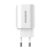 Dudao 2x USB hálózati töltő adapter 5V/2.4A + Lightning kábel fehér thumbnail