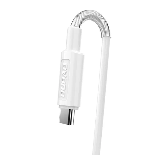 Dudao 2x USB hálózati töltő adapter 5V/2.4A + USB Type C kábel fehér - 2