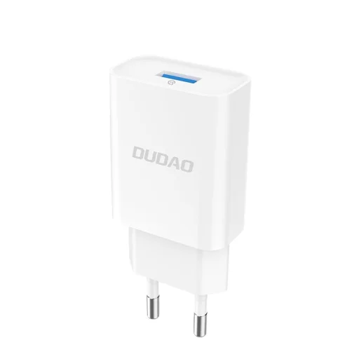 Dudao hálózati töltő adapter 5V/2.4A QC3.0 fehér - 2