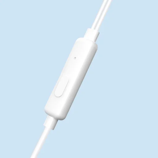 Dudao X10S 3.5mm jack fülhallgató távirányítóval fehér - 7