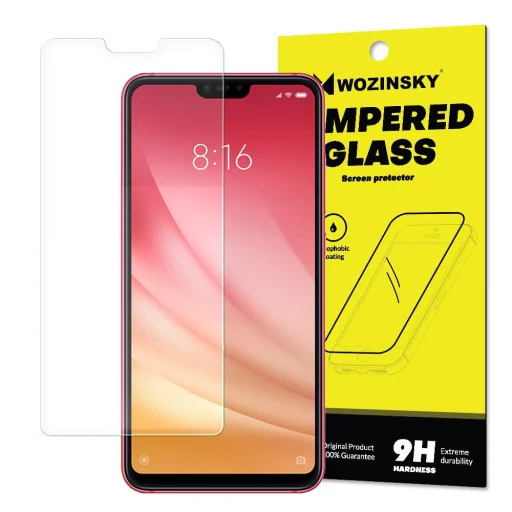 Wozinsky 9H kijelzővédő üvegfólia Xiaomi Mi 8 / Redmi Note 6 Pro - 1