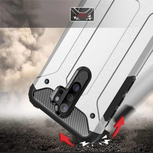 Hybrid armor tok Xiaomi Note 8 kék - 7