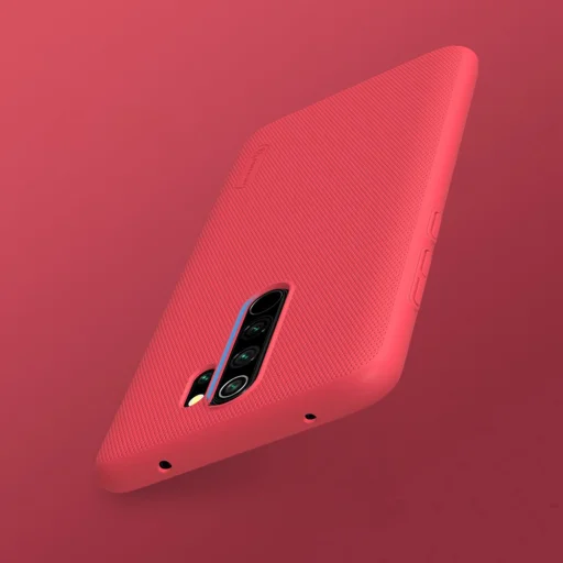 Nillkin Super Frosted Shield tok + ajándék támaszték Xiaomi Redmi Note 8 Pro fekete - 13