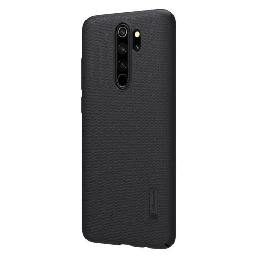 Nillkin Super Frosted Shield tok + ajándék támaszték Xiaomi Redmi Note 8 Pro fekete - 5