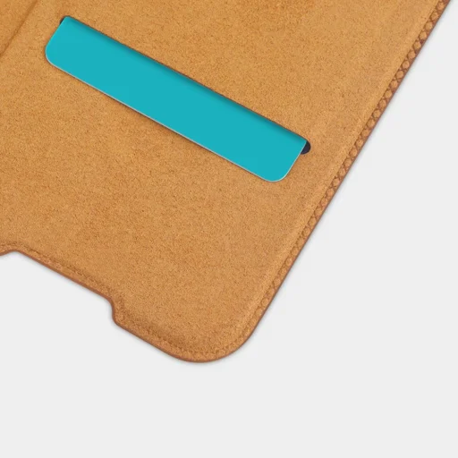 Nillkin Qin bőr fliptok Xiaomi Redmi Note 8 fekete - 7