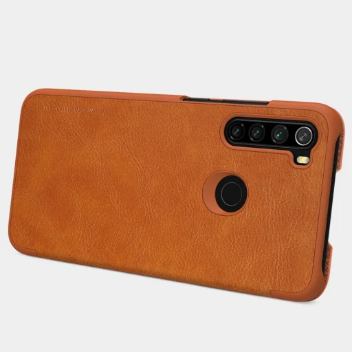 Nillkin Qin bőr fliptok Xiaomi Redmi Note 8 fekete - 10