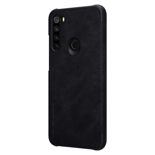Nillkin Qin bőr fliptok Xiaomi Redmi Note 8 fekete - 14