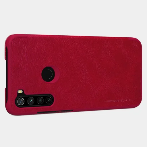 Nillkin Qin bőr fliptok Xiaomi Redmi Note 8 fekete - 3