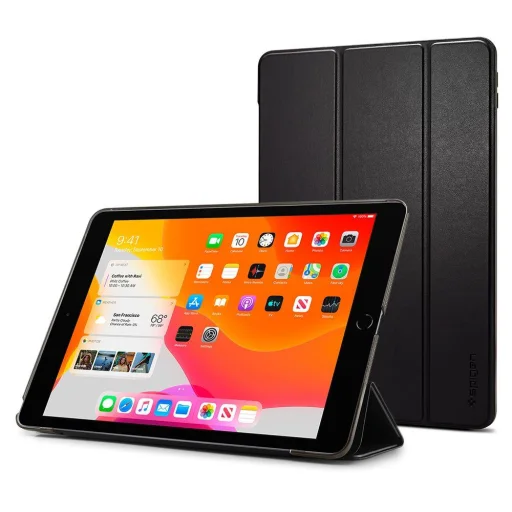 Spigen Smart Fold tok iPad 10.2 2019/2020/2021 fekete - 1