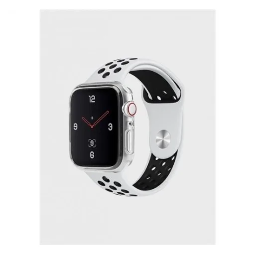 UNIQ Glass Apple Watch 44mm szilikon tok, átlátszó - 1