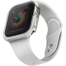 UNIQ Valencia Apple Watch 40 mm alumínium tok, ezüst