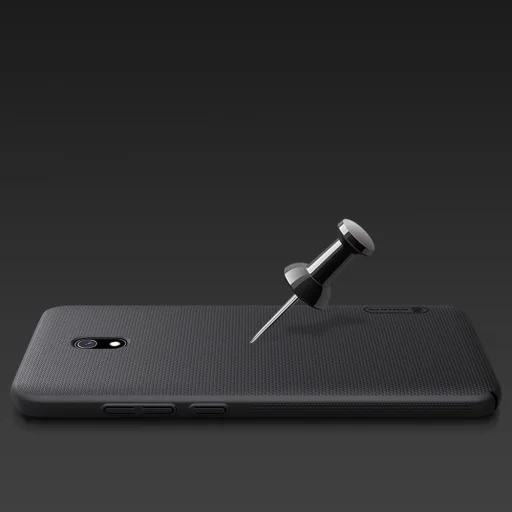 Nillkin Super Frosted Shield tok + ajándék támaszték Xiaomi Redmi 8A fekete - 10