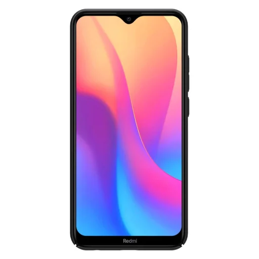Nillkin Super Frosted Shield tok + ajándék támaszték Xiaomi Redmi 8A fekete - 2