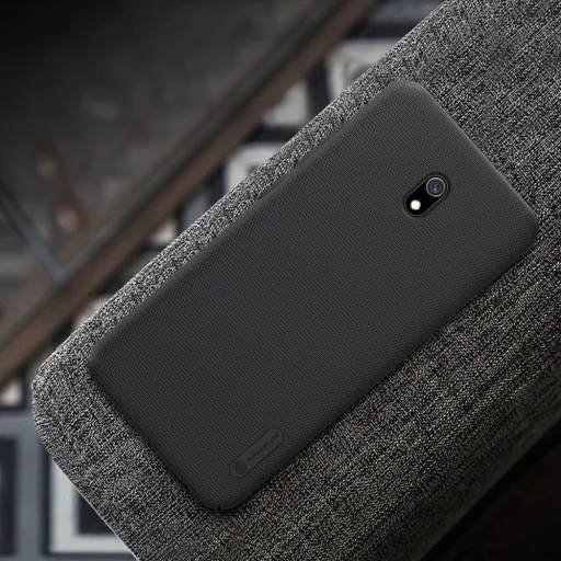 Nillkin Super Frosted Shield tok + ajándék támaszték Xiaomi Redmi 8A fekete - 5