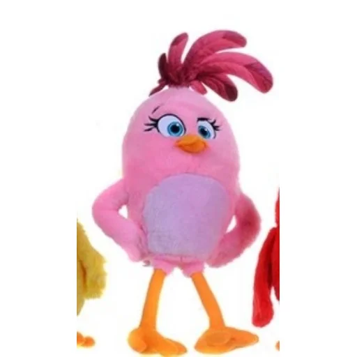 Angry Birds plüssfigura 22 cm pink plüss - 1