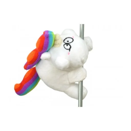 Plüss big eyes unikornis mágneses 10 cm - 1