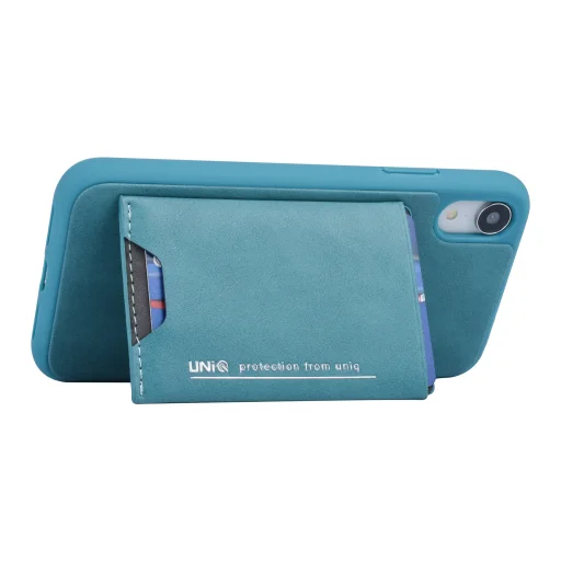 UNIQ Bruin tok kártyatartóval iPhone XR zöld - 4