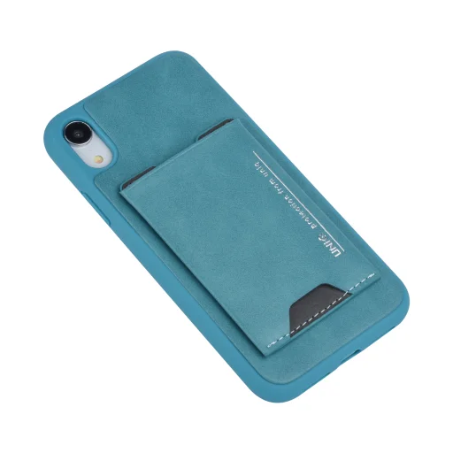 UNIQ Bruin tok kártyatartóval iPhone XR zöld - 5