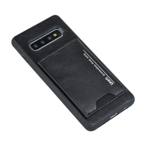 UNIQ Bruin tok kártyatartóval Samsung S10 Plus fekete - 3