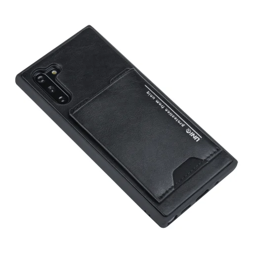 UNIQ Bruin tok kártyatartóval Samsung Note 10 fekete - 4
