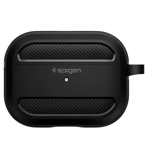 Spigen Rugged Armor Airpods Pro 1/2 tok fekete - 2