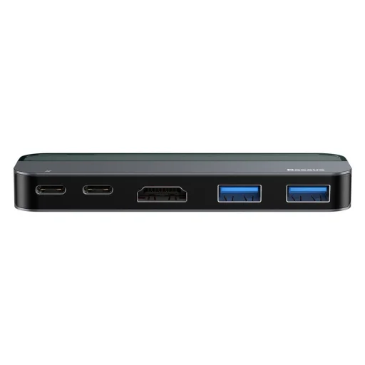 Baseus multifunkciós HUB USB type-C/USB Typ C PD (60W in) / USB Typ C (15W out) / HDMI 4K / 2x USB 3.0 szürke - 2