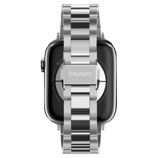 Spigen Modern Fit Apple Watch óraszíj 3/4/5/5/6/7/8/9/10/11/SE (38/40/41mm) ezüst - 5