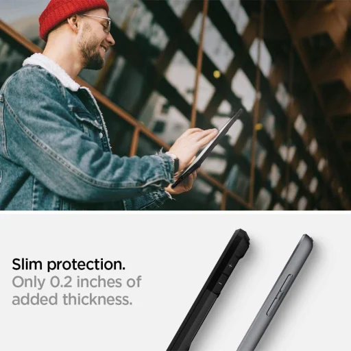 Spigen Tough Armor iPad 10.2 2019/2020/2021 tok fekete - 5
