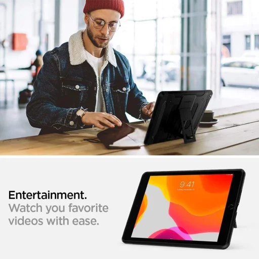 Spigen Tough Armor iPad 10.2 2019/2020/2021 tok fekete - 6