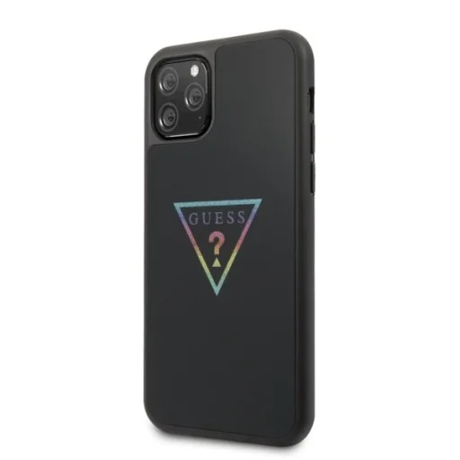 Guess Glitter Triangle tok iPhone 11 Pro fekete - 2