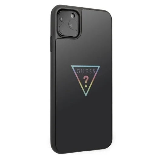 Guess Glitter Triangle tok iPhone 11 Pro Max fekete (GUHCN65TRMLBK) - 4