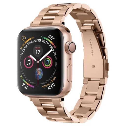 Spigen Modern Fit Apple Watch óraszíj 3/4/5/6/7/8/9/10/11/SE (38/40/41 mm) rózsa arany - 1