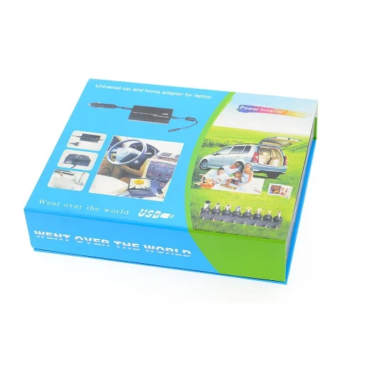 Andere merken ACDC univerzális szivargyújtós laptop töltő adapter fekete - 4