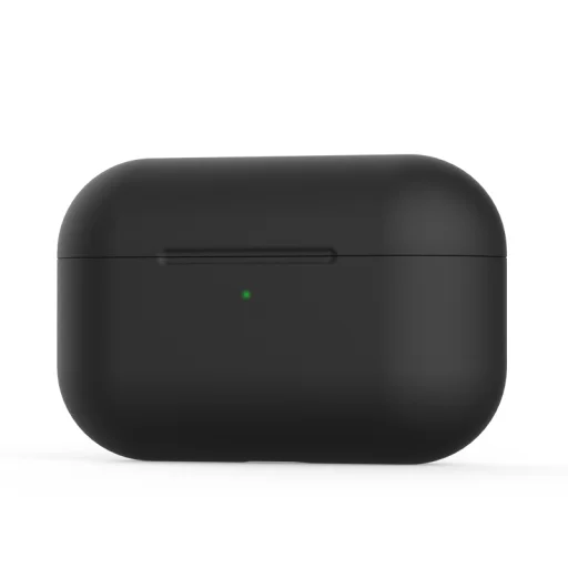 SMD A01 AirPods Pro 1/2 szilikon tok fekete színben - 1