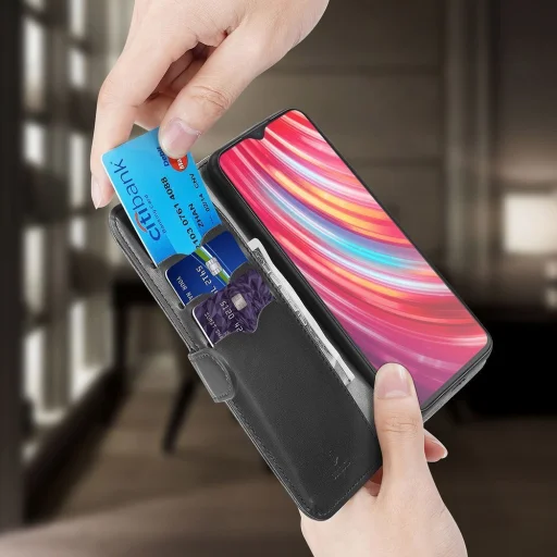 Dux Ducis Kado fliptok Xiaomi Redmi Note 8 Pro fekete - 13