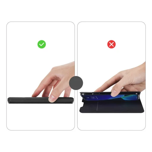 Dux Ducis Skin X fliptok iPhone 11 Pro fekete - 9