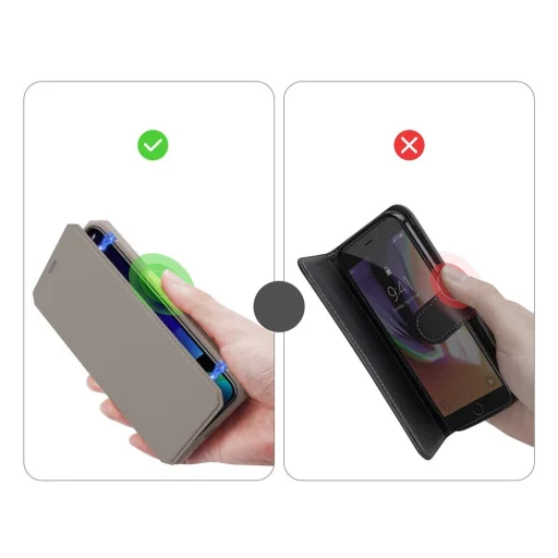 Dux Ducis Skin X fliptok iPhone 11 Pro arany - 11