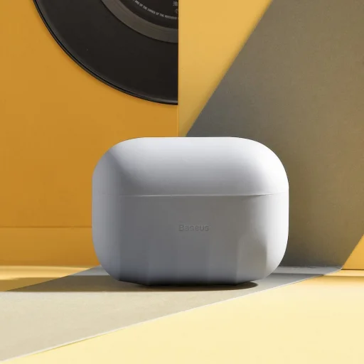 Baseus Shell Airpods Pro 1/2 tok szürke - 4