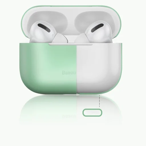 Baseus Silica Airpods Pro 1/2 tok zöld - 10