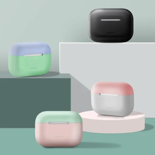 Baseus Silica Airpods Pro 1/2 tok zöld - 17