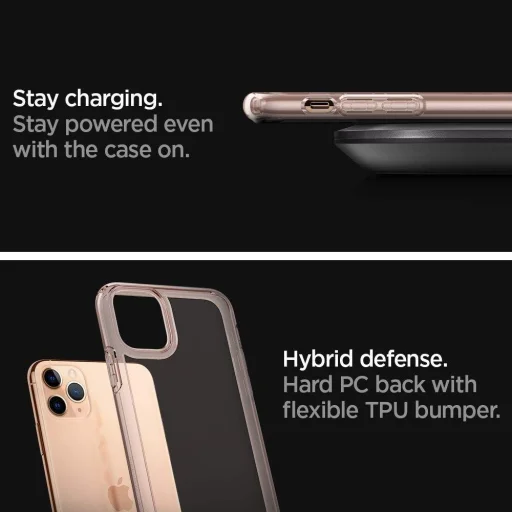 iPhone 11 Pro Rose Crystal Spigen Ultra Hybrid tok - 7