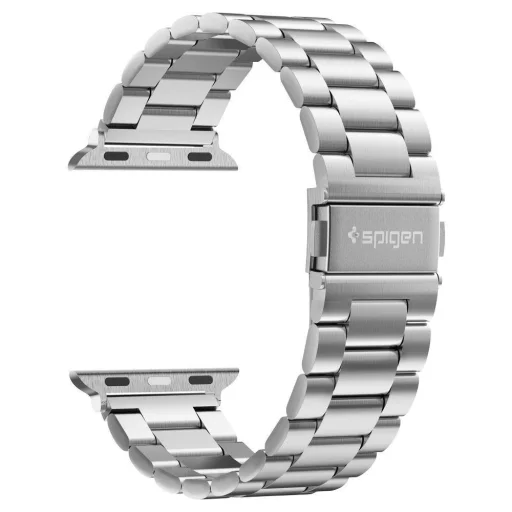 Spigen Modern Fit Apple Watch óraszíj 4/5/6/7/8/9/10/11/SE/Ultra (42/44/45/49mm) ezüst - 2