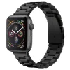 Apple Watch 4/5/6/7/8/9/10/11/SE/Ultra (42/44/45/49mm) óraszíj fekete Spigen Modern Fit (062MP25403)