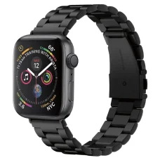 Apple Watch 4/5/6/7/8/9/10/11/SE/Ultra (42/44/45/49mm) óraszíj fekete Spigen Modern Fit (062MP25403)